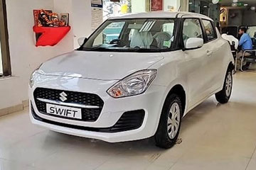 Swift White Automatic Self Drive Car